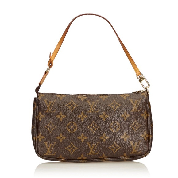 Louis Vuitton Handbags - 030 Brown Louis Vuitton Monogram Pochette Bag
